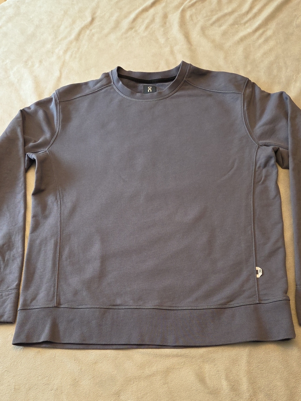 On Running Sweatshirt, Size L, Slate Blue